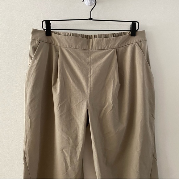 Arc'teryx Contenta Pant Women's Size 14 Beige Khaki Lightweight Elastic waist - Picture 2 of 10